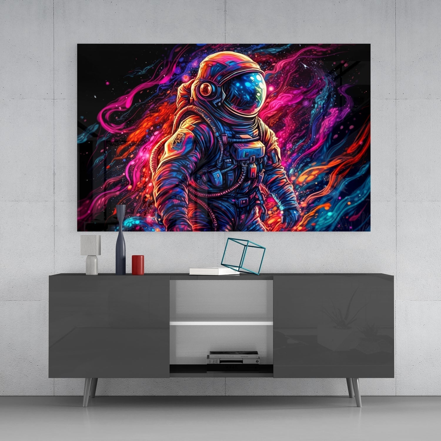 Astronot Cam Tablo || Tasarımcı Koleksiyonu