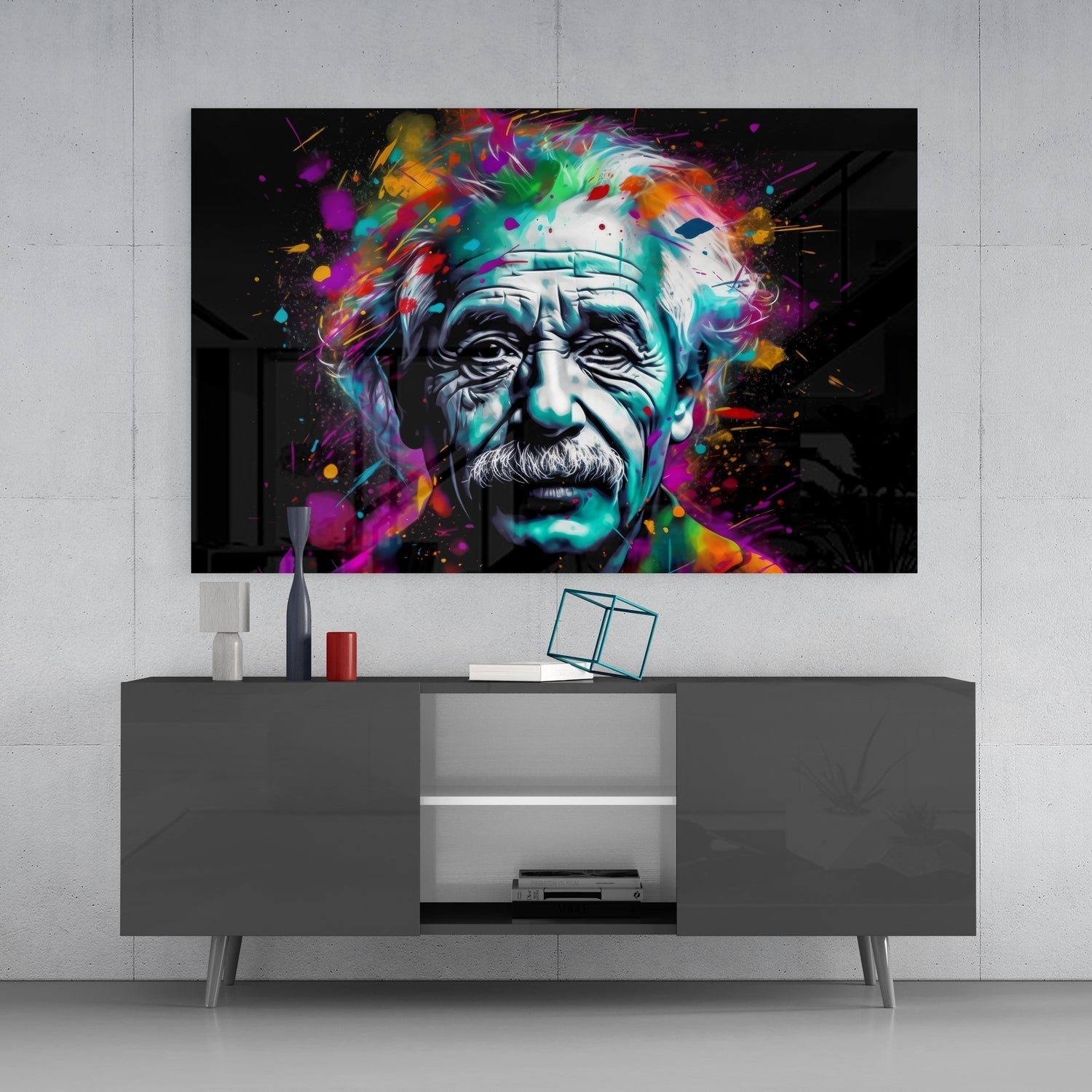 Einstein Cam Tablo || Tasarımcı Koleksiyonu