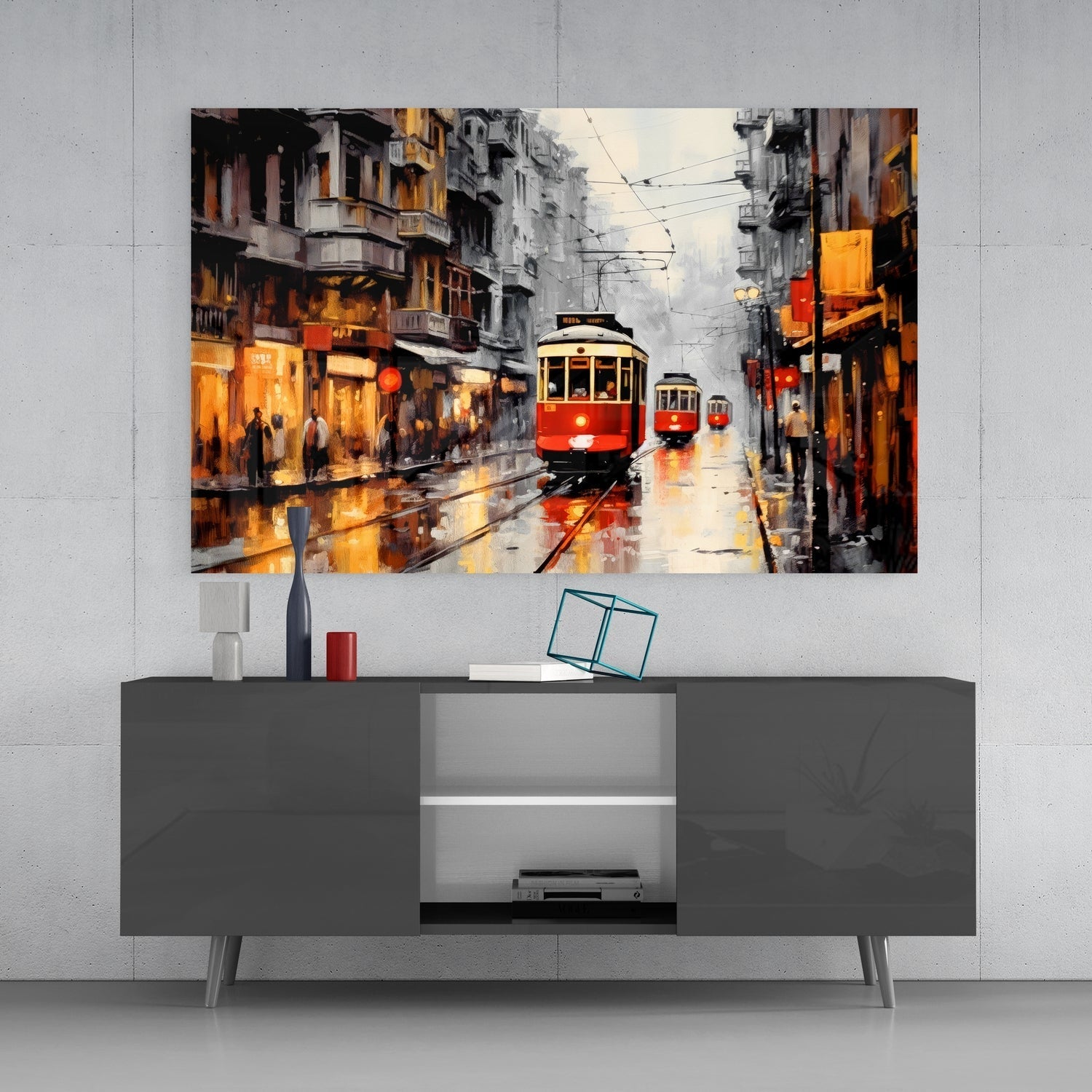Tramvay Cam Tablo || Tasarımcı Koleksiyonu