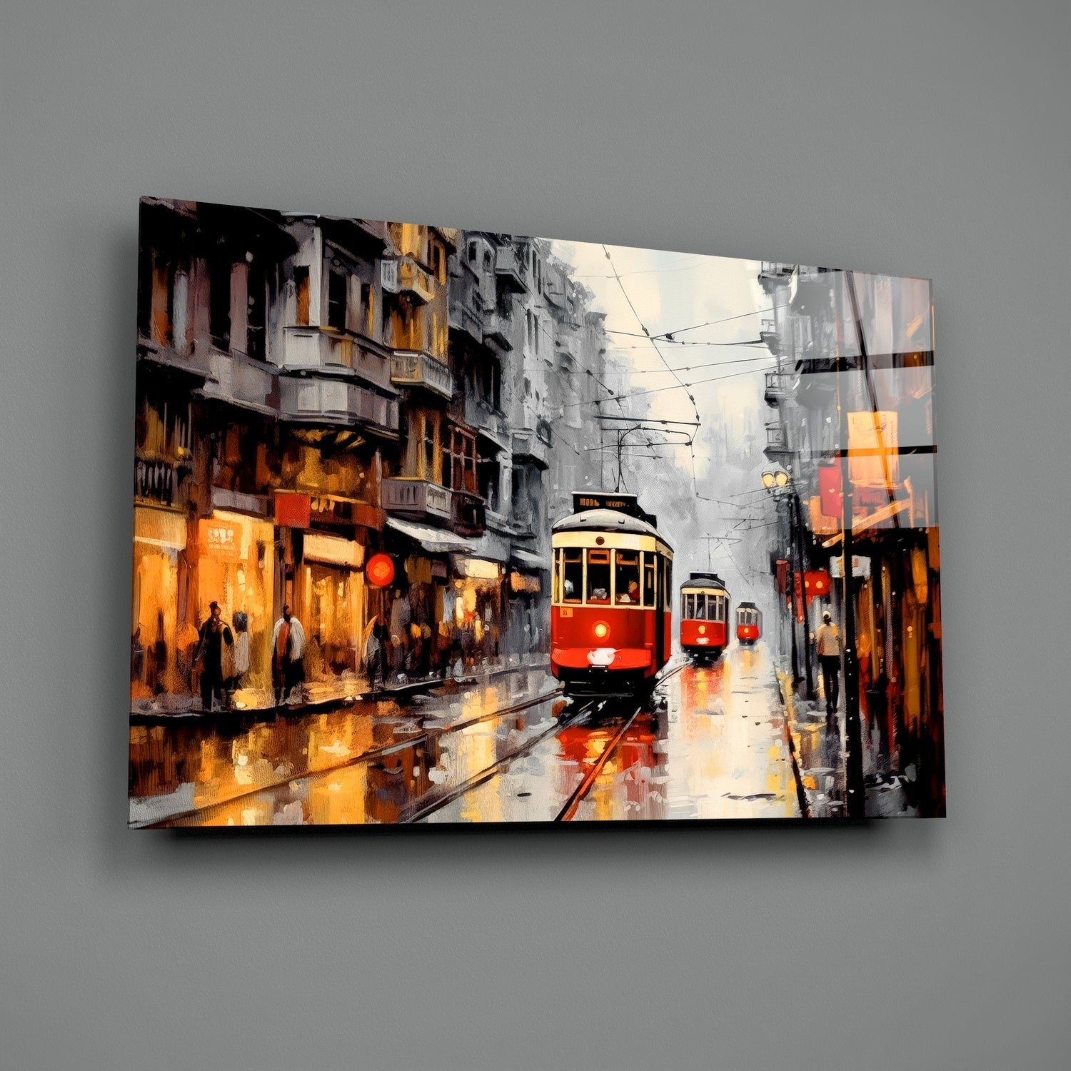 Tramvay Cam Tablo || Tasarımcı Koleksiyonu