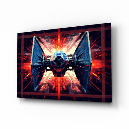 Tie Fighter Cam Tablo || Tasarımcı Koleksiyonu