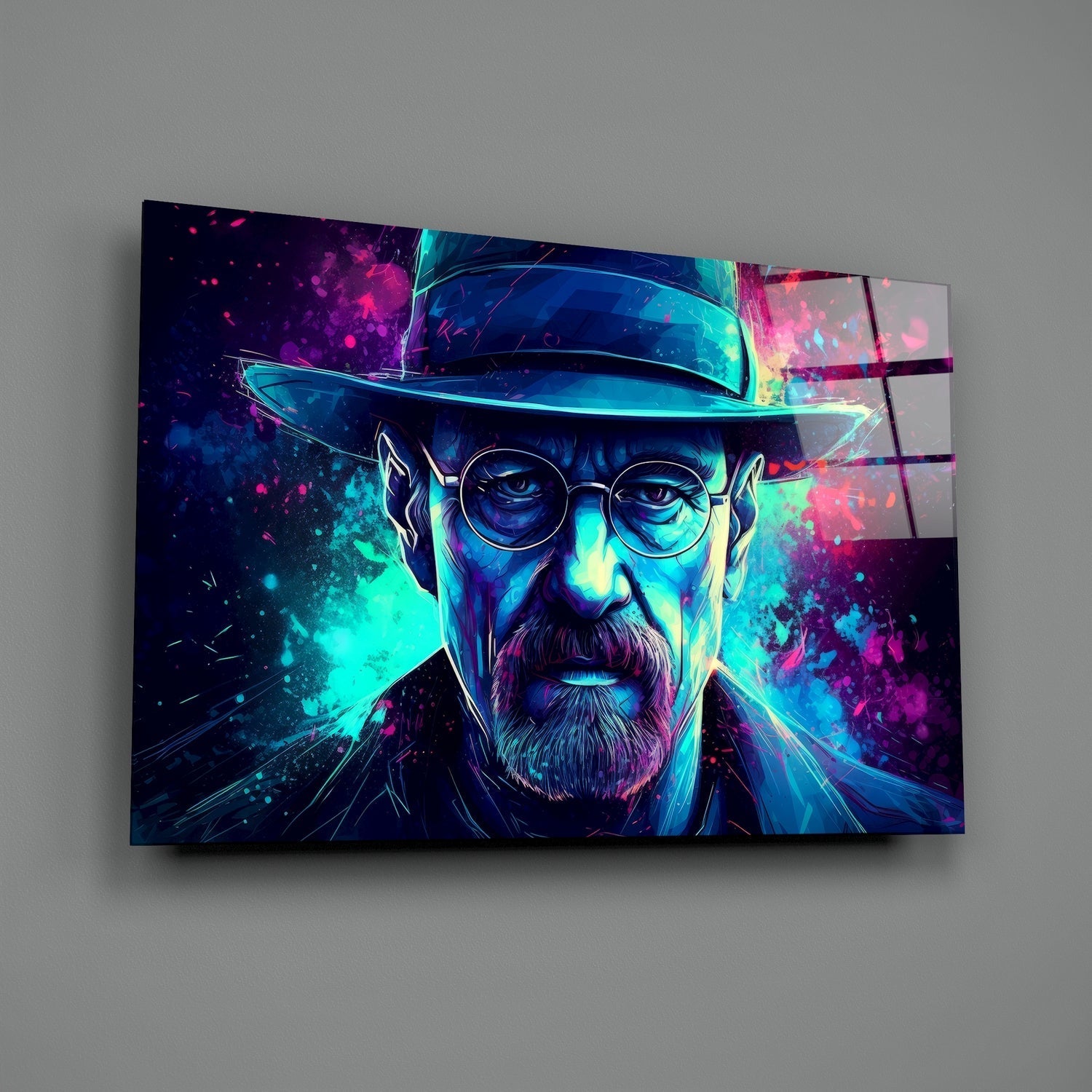 Heisenberg Cam Tablo || Tasarımcı Koleksiyonu