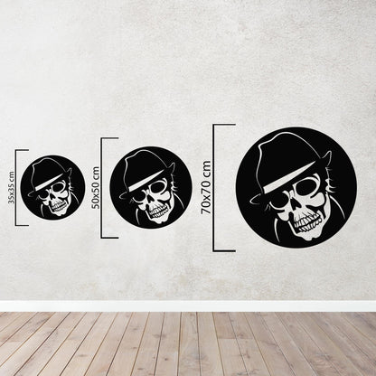 Mysterious Skull – Metal Painting