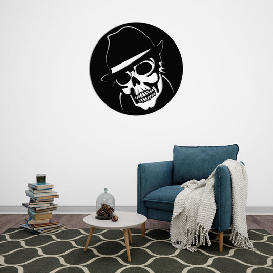 Mysterious Skull – Metal Painting
