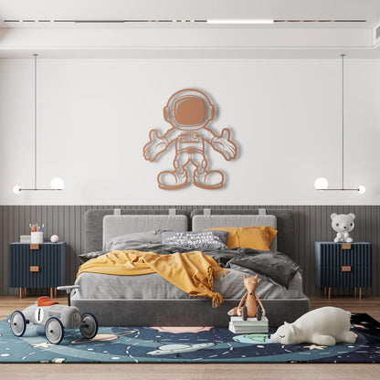 Space Wrap Metal Painting