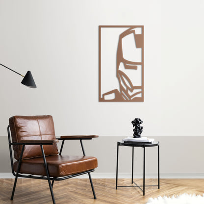 Gizemli Zırh Metal Tablo