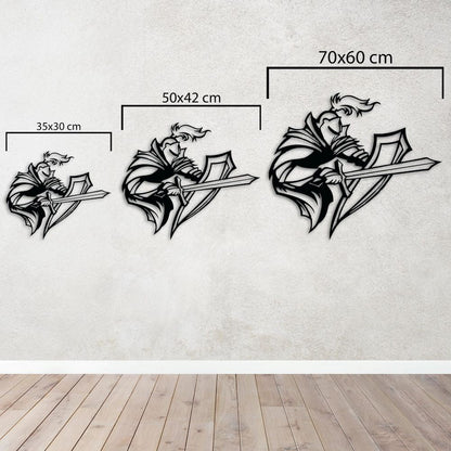 Power of the Shield Metal Sheet
