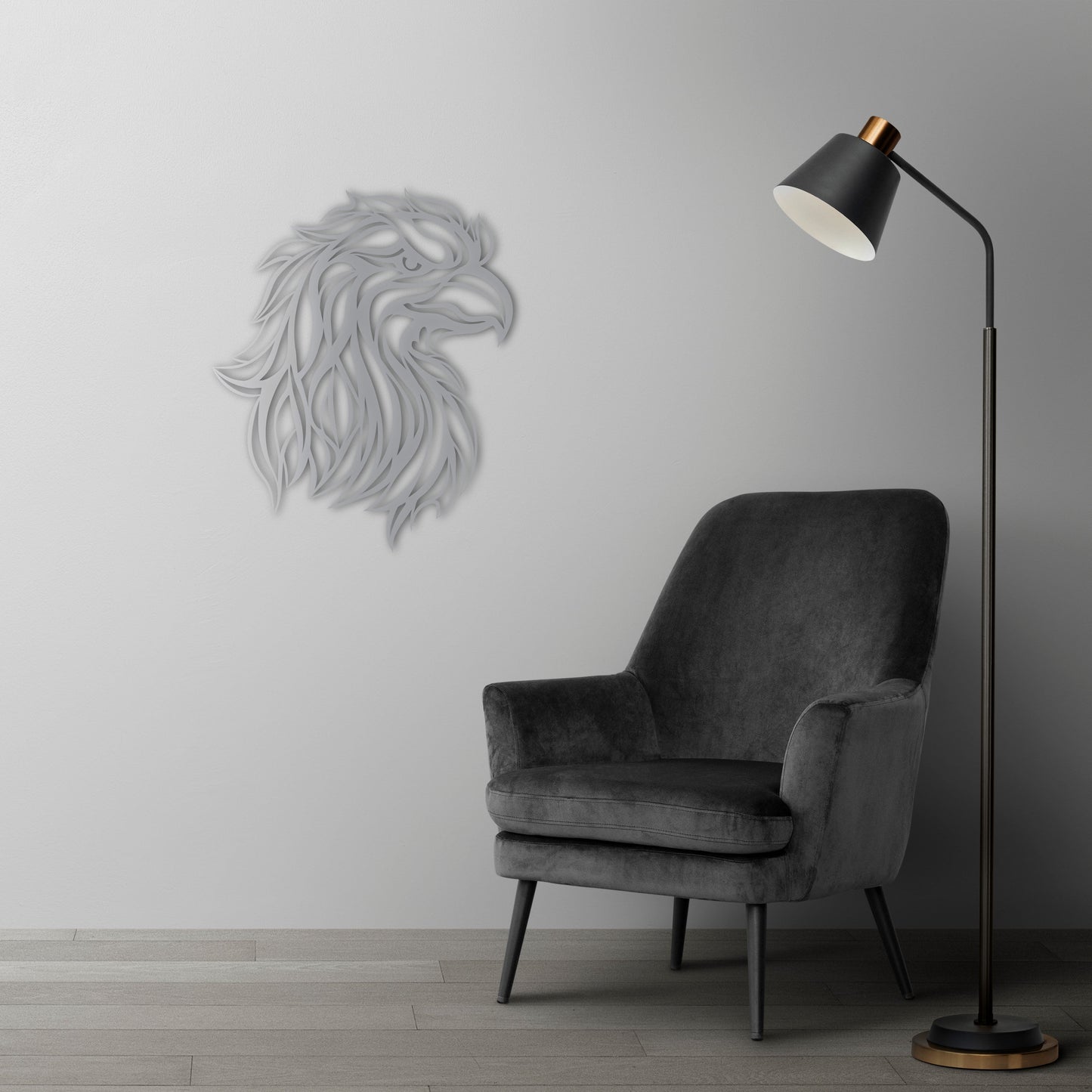 Eagle's Splendor Metal Painting