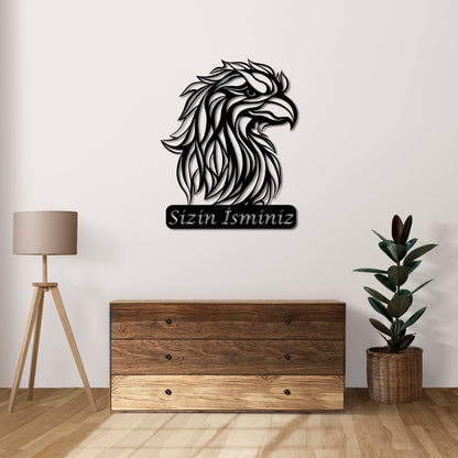 Eagle's Splendor Metal Painting