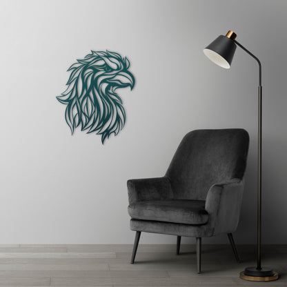 Eagle's Splendor Metal Painting