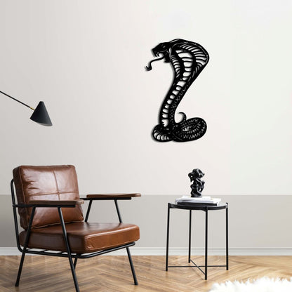 Cobra Metal Painting