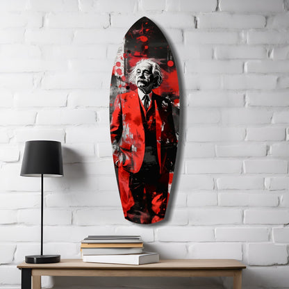 Einstein Ruh Hali V2 Cam Tablo