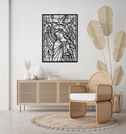Whisper of Light Metal Painting