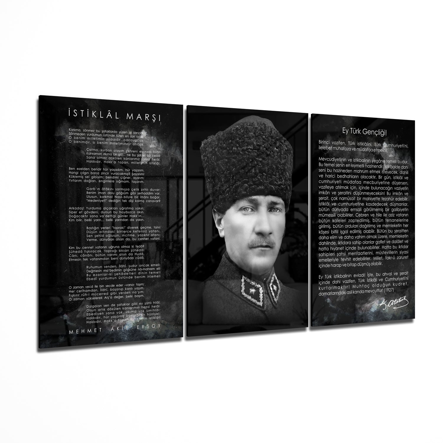 Atatürk  Mega Cam Tablo