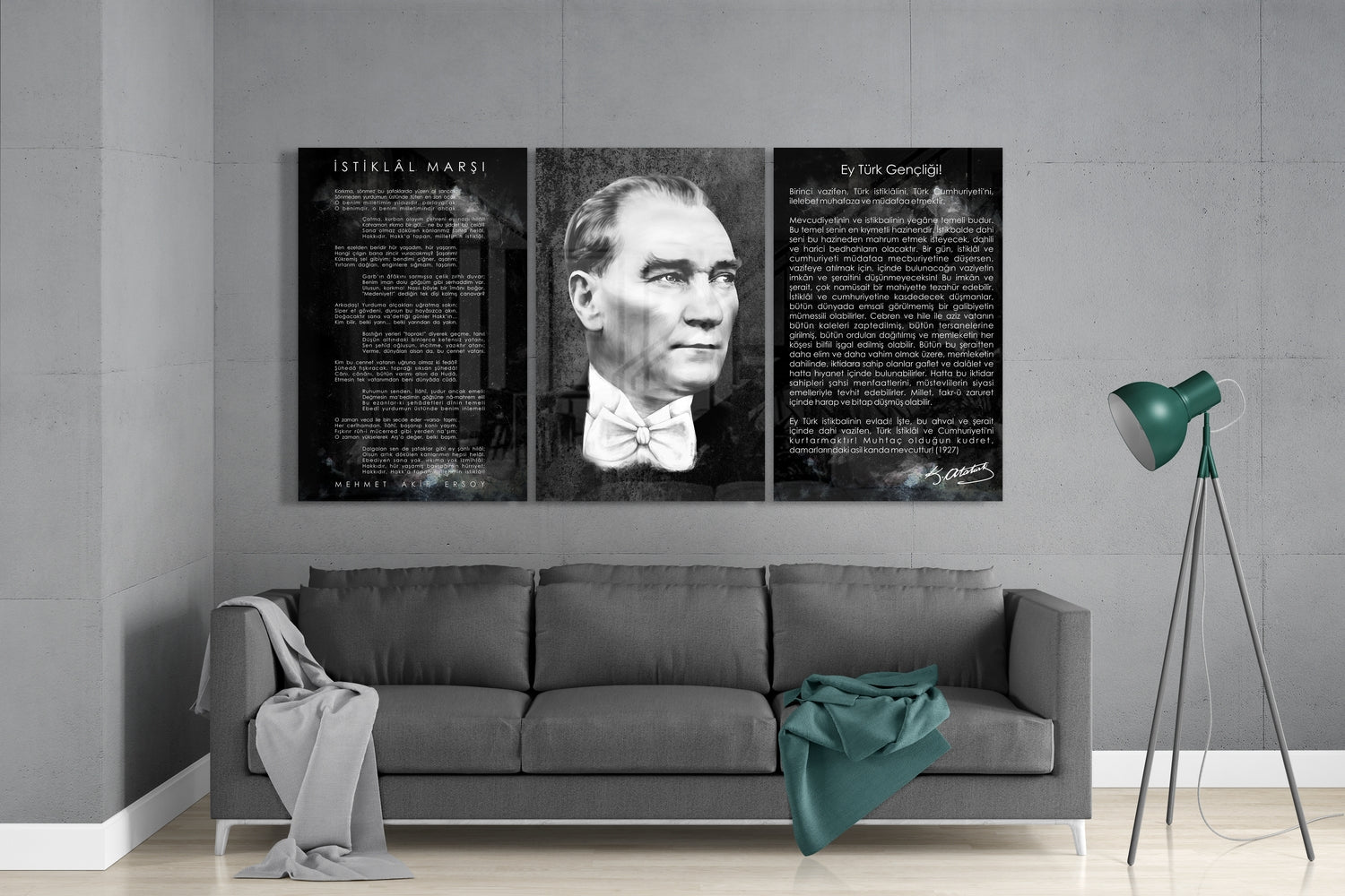 Atatürk  Mega Cam Tablo