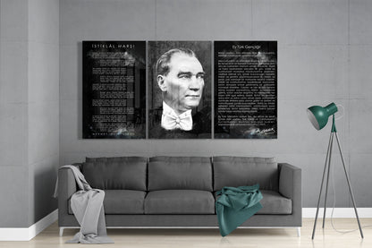Atatürk  Mega Cam Tablo