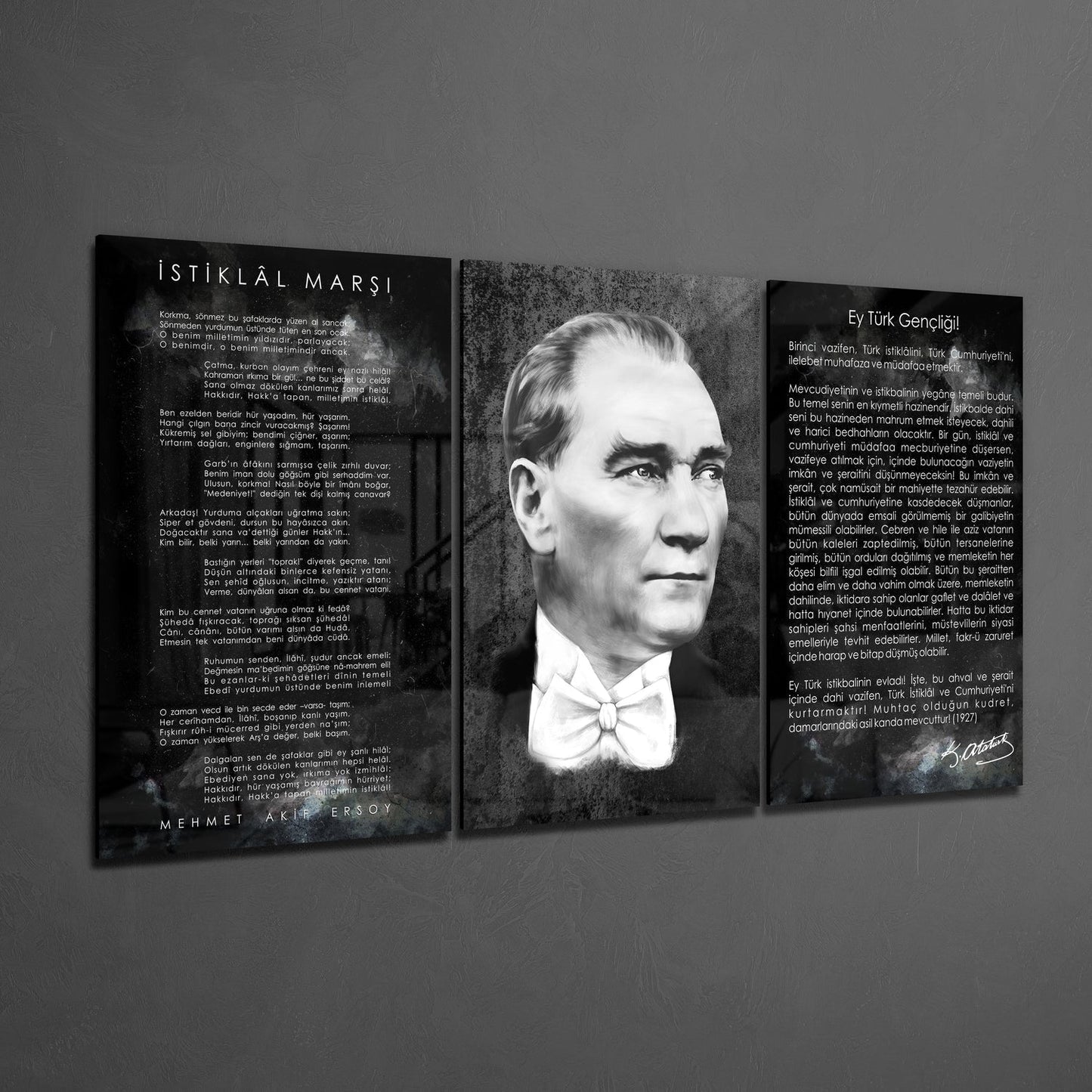 Atatürk  Mega Cam Tablo