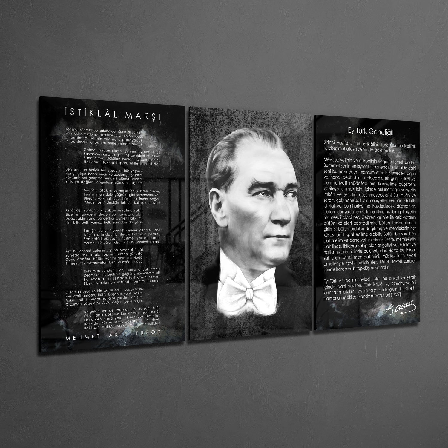 Atatürk  Mega Cam Tablo