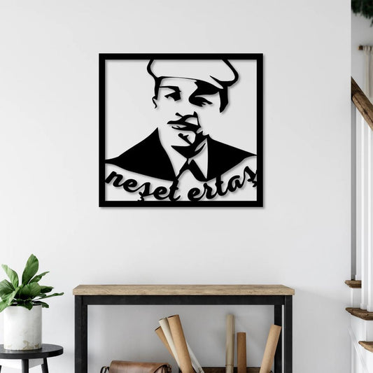 Neşet Ertaş Metal Tablo