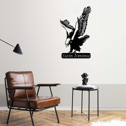 Free Eagle Metal Painting