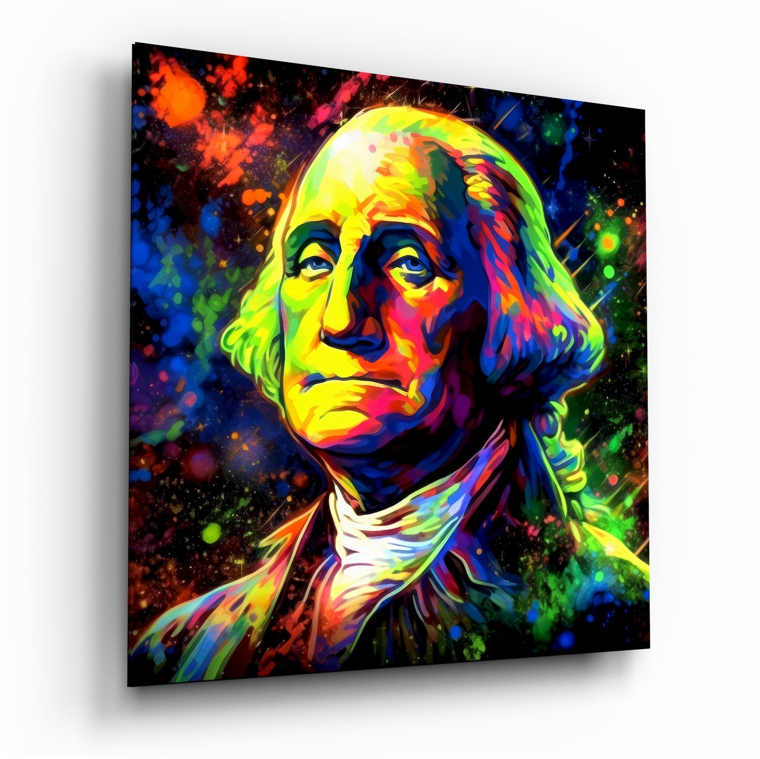 Benjamin Franklin Cam Tablo || Tasarımcı Koleksiyonu