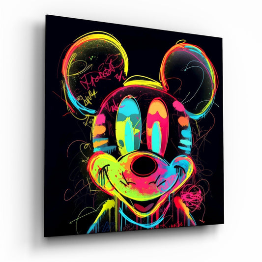 Neon Mickey Cam Tablo