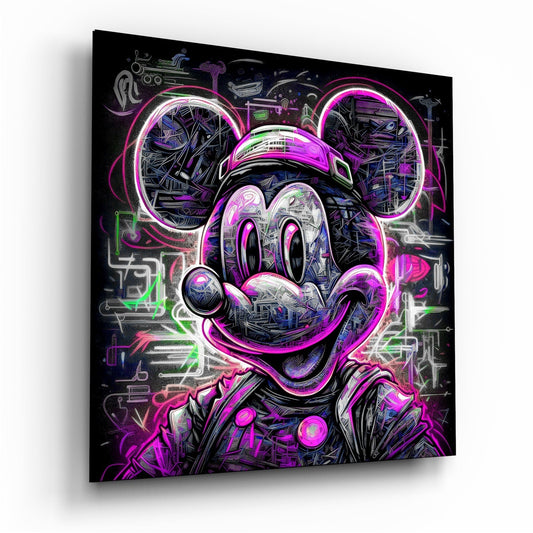 Neon Mickey Cam Tablo