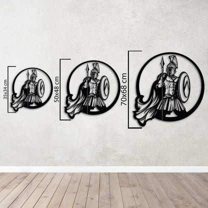 "Sparta Ruhu" Metal Tablo