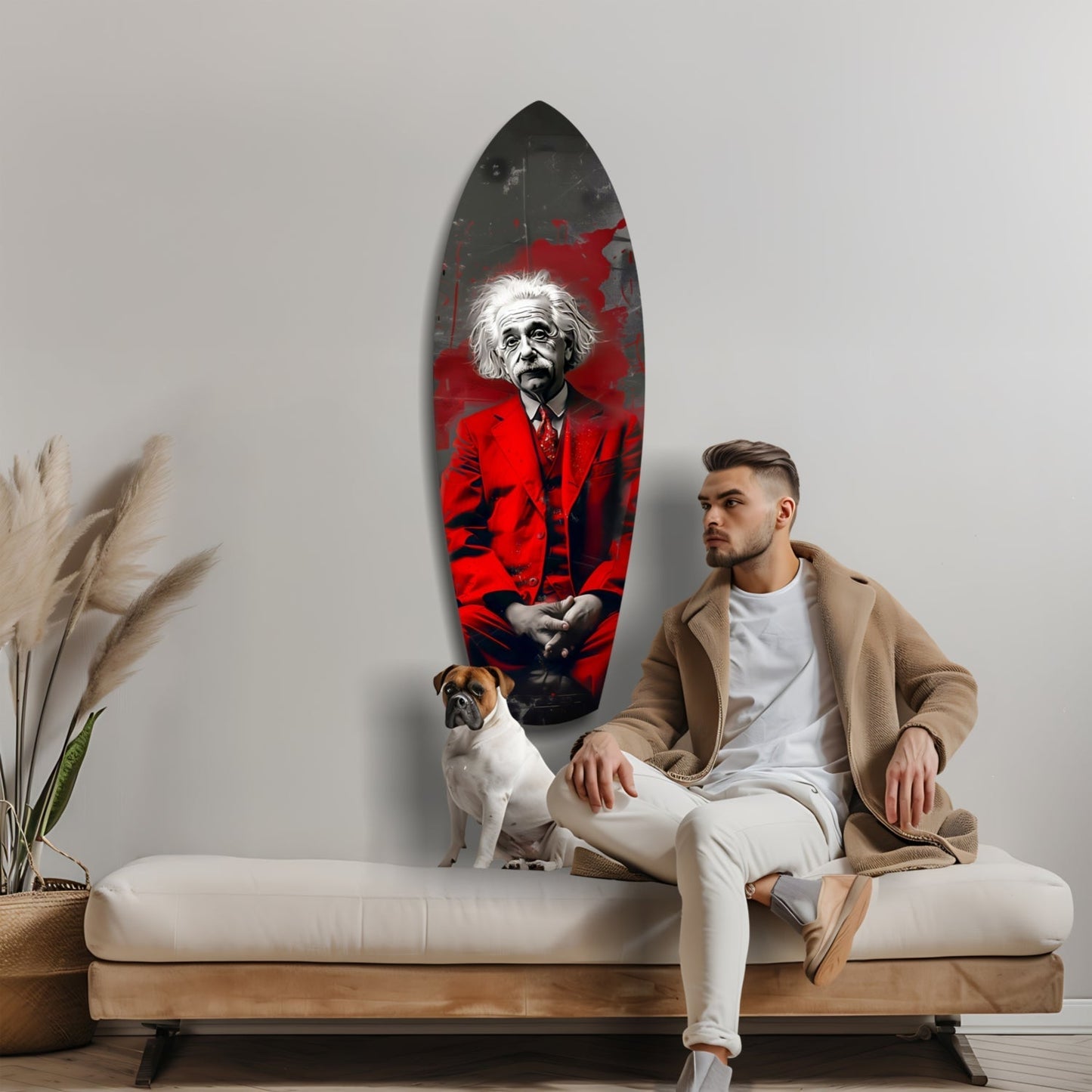 Einstein Ruh Hali V2 Cam Tablo