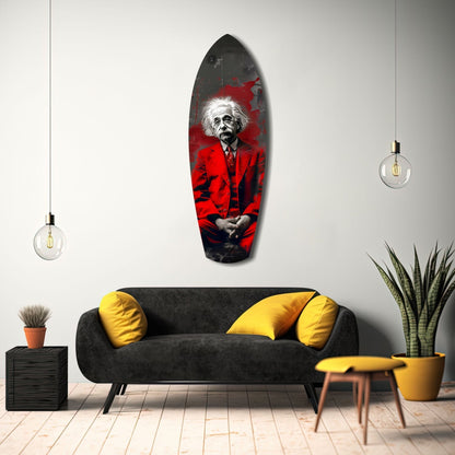 Einstein Ruh Hali V2 Cam Tablo