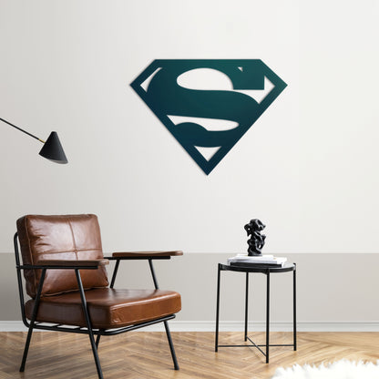 Superman Metal Tablo