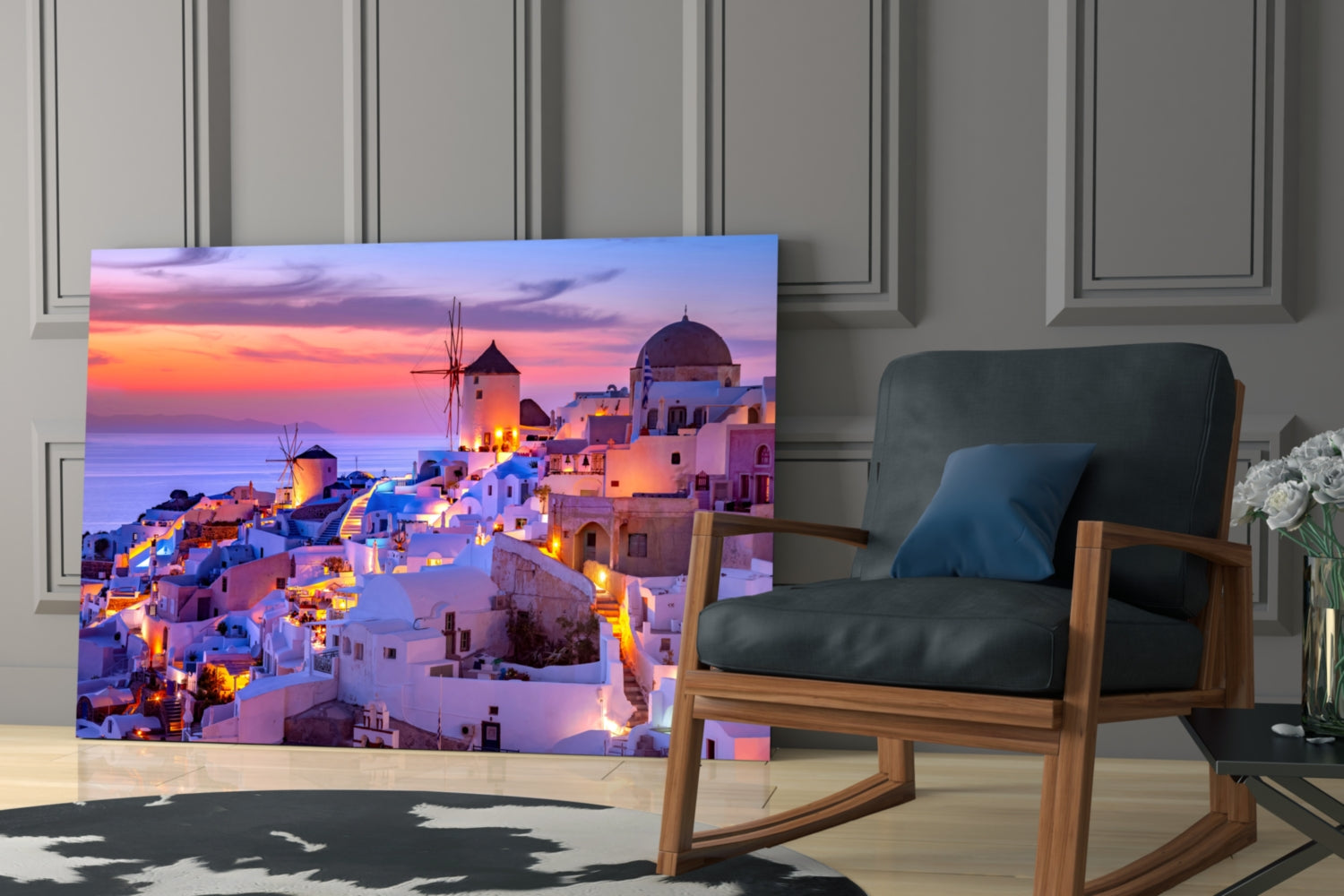 Santorini Cam Tablo
